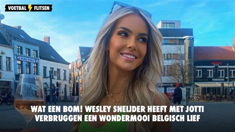 Jotti Verbruggen is de nieuwe vriendin van Wesley Sneijder.